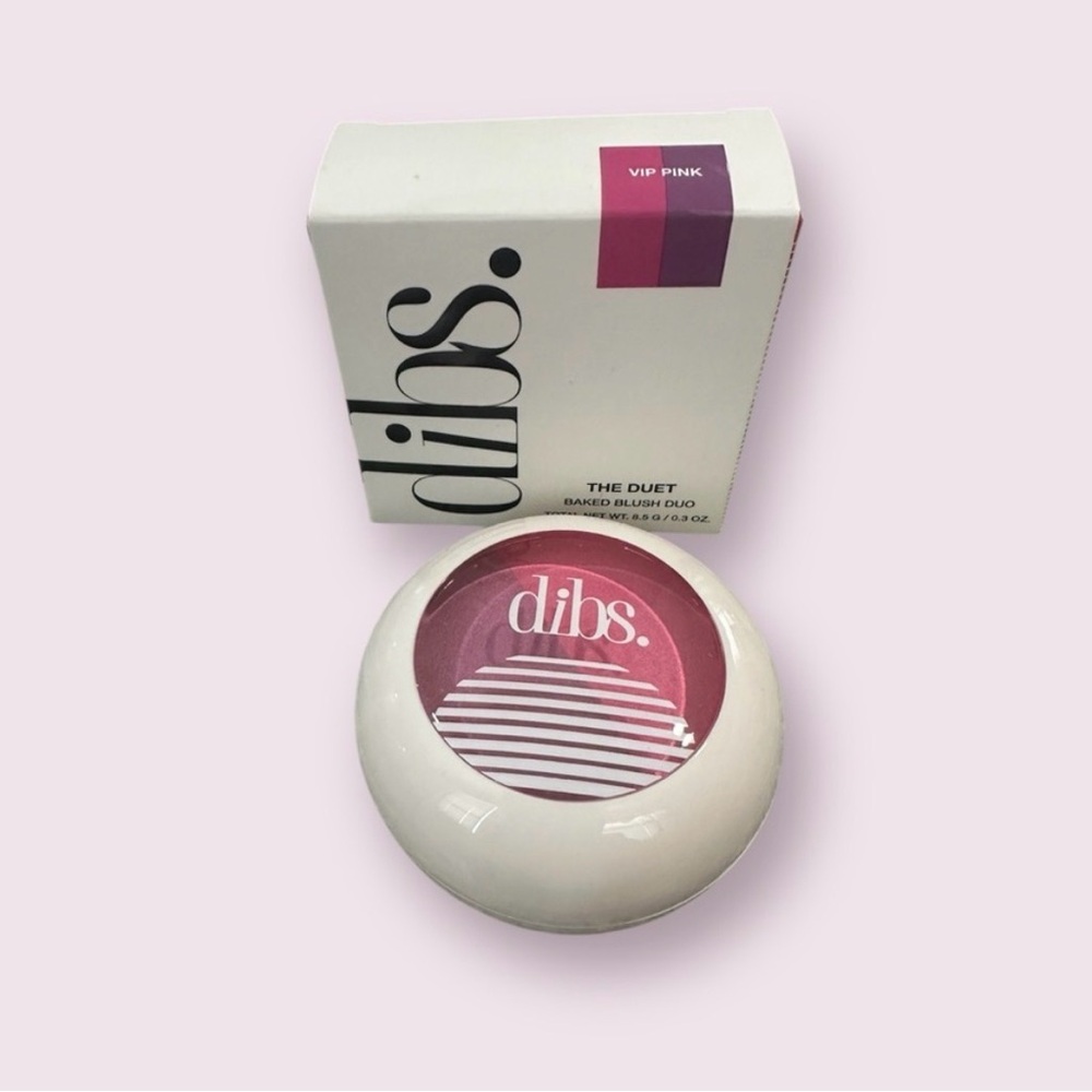 Dibs Duet Baked Blush Duo - VIP Pink